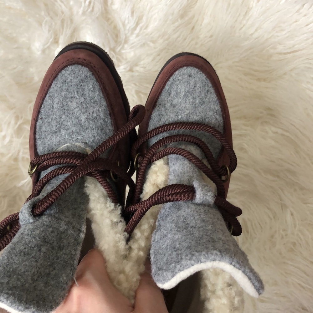 New Sorel Sneakchic Alpine Holiday Boots - Picture 7 of 13